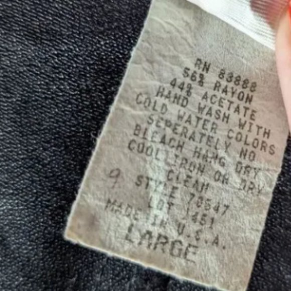 Connie Choi Vintage 90s Black Fish Print Mini Dress Hawaii Coastal Goth Retro L - Picture 3 of 5